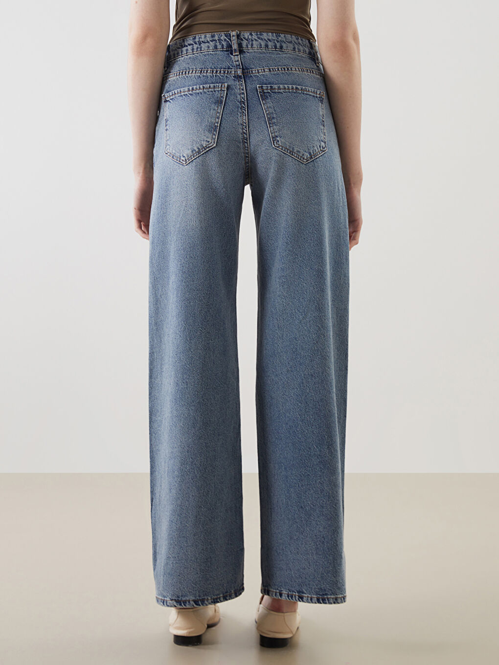 Baggy Fit Women's Jean Trousers -S5OC53Z8-507