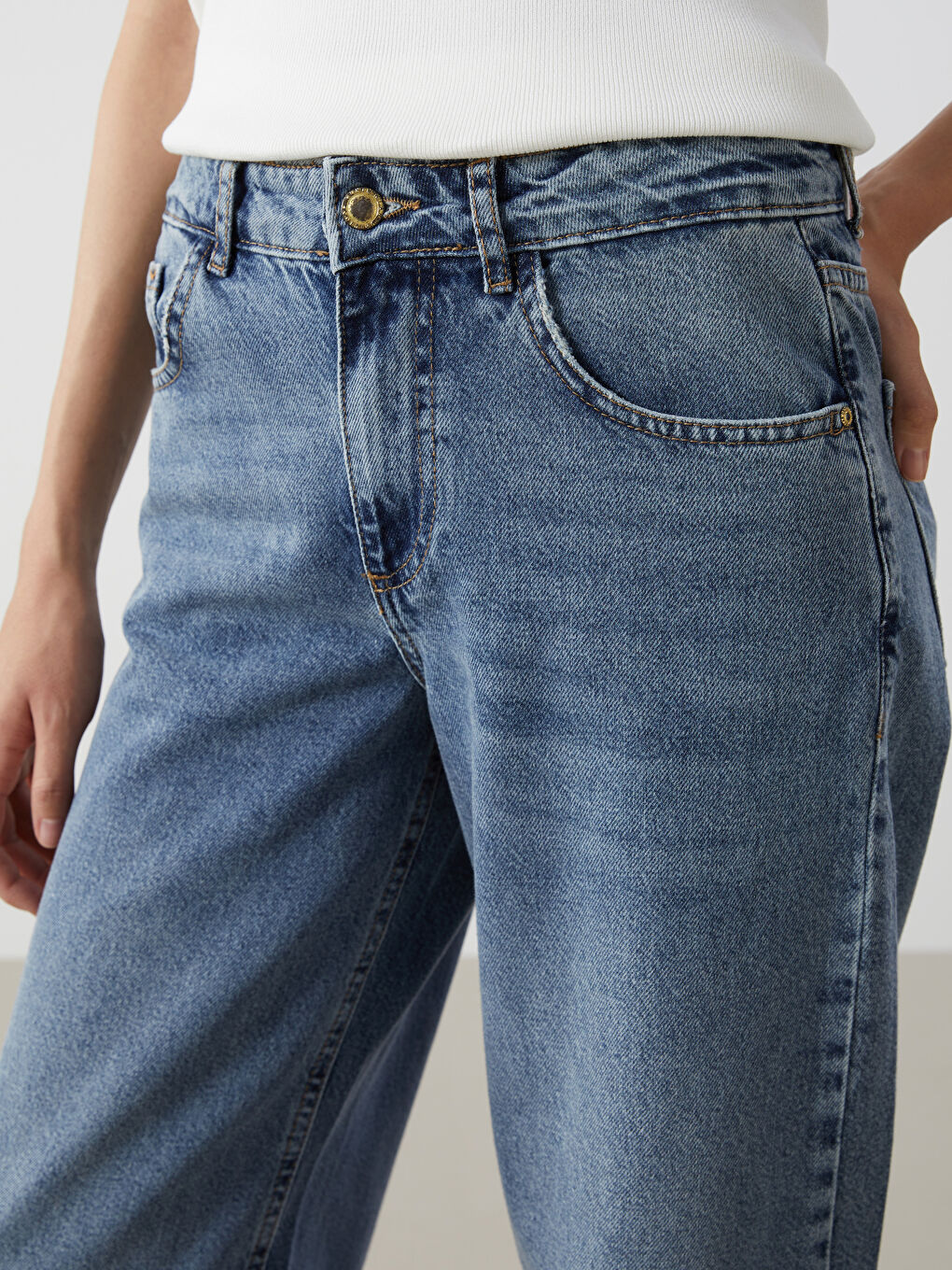 Baggy Fit Women's Jeans -S5OC53Z8-507