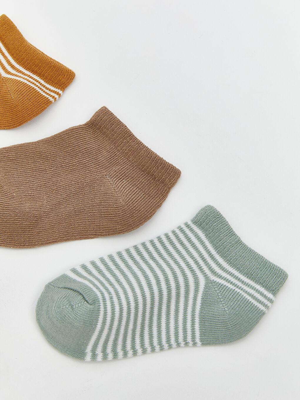 Striped Baby Boy Booties Socks 5 Pack -S5OD31Z1-GER
