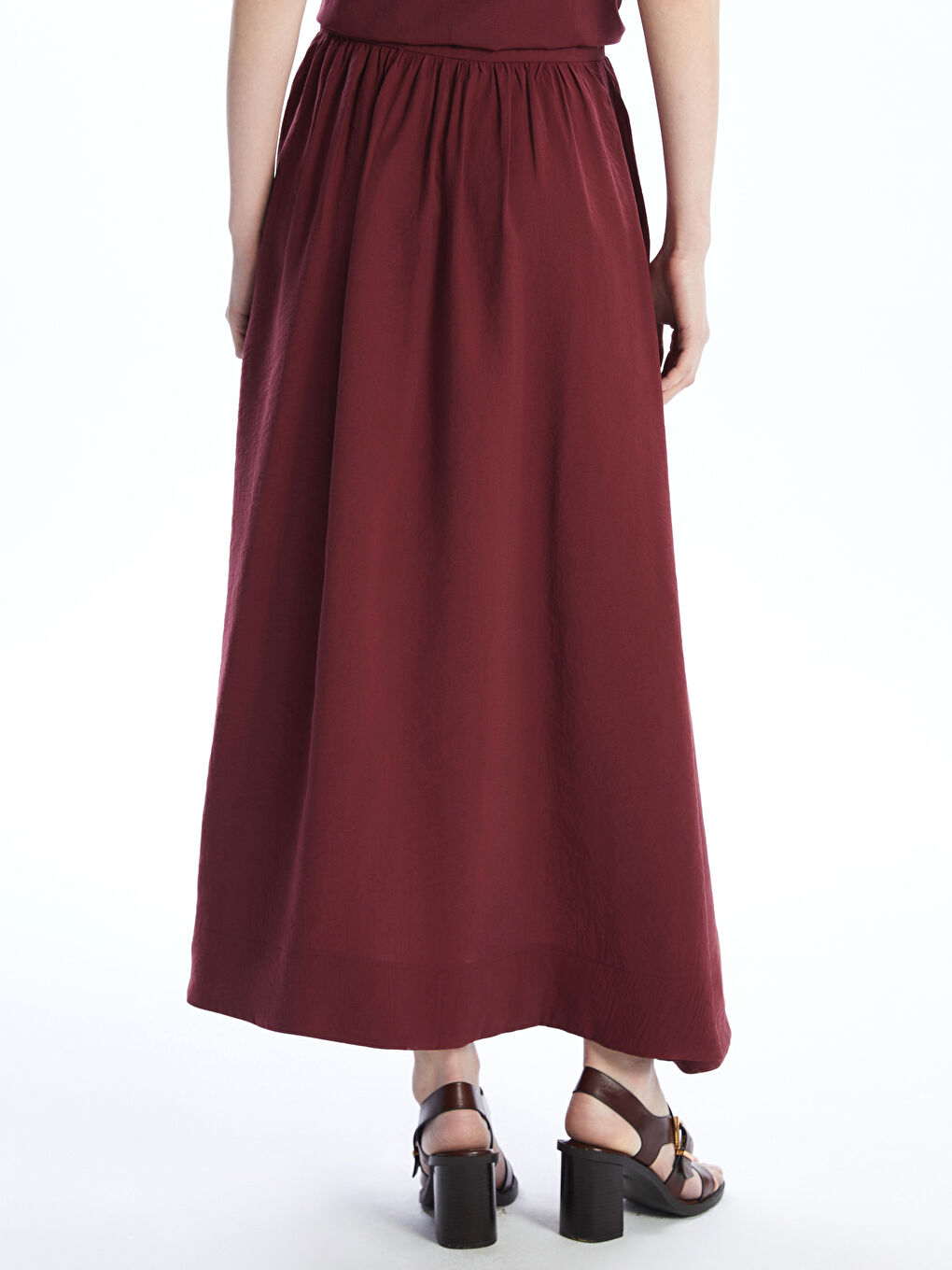Woman BORDEAUX Skirt -S5OD76Z8-HNY