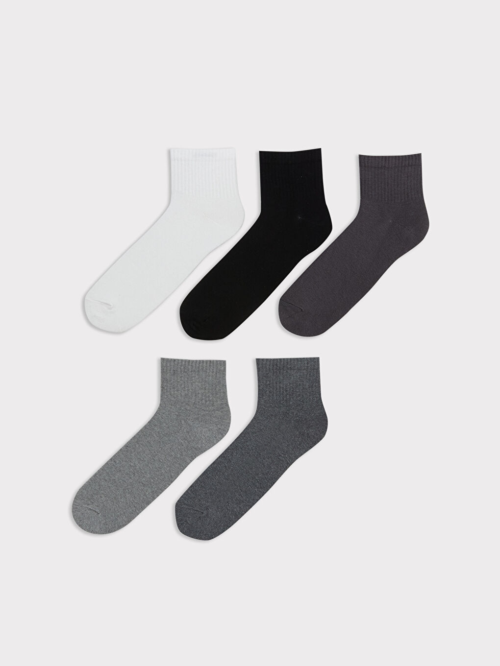 LCW ACCESSORIES Karişik Erkek Soket Çorap 5'li
