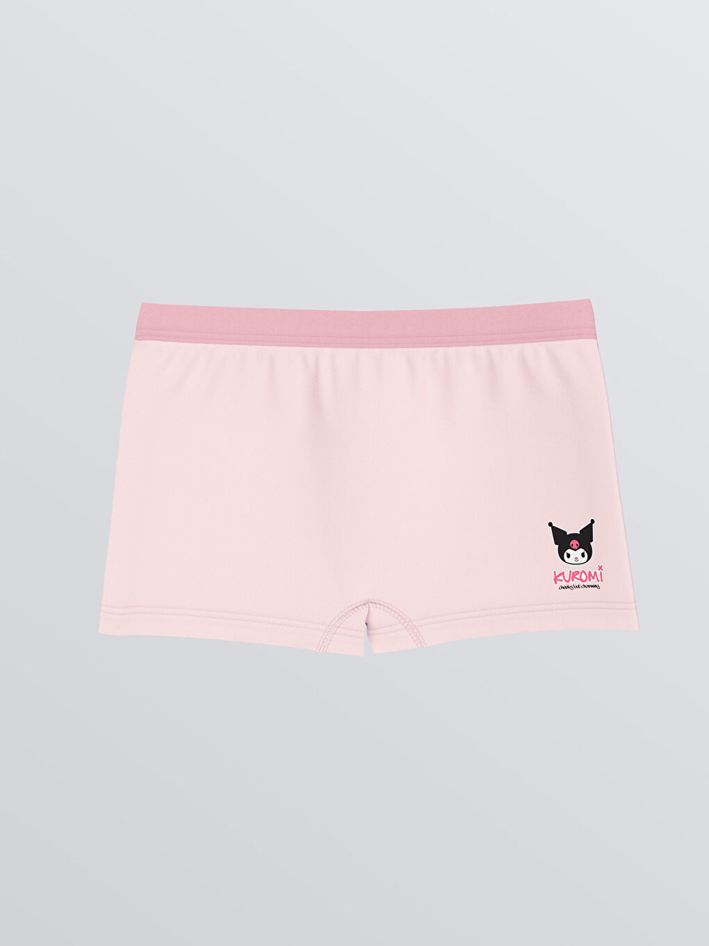 Pembe Kuromi Baskılı Kız Çocuk Boxer