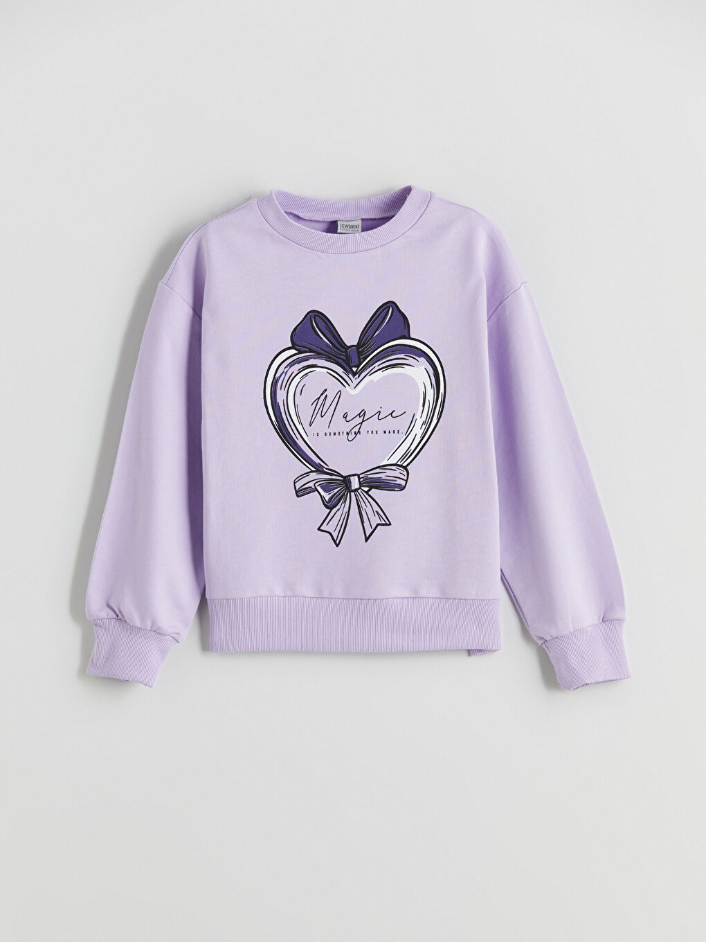 Sweat-shirt Col Rond pour Filles