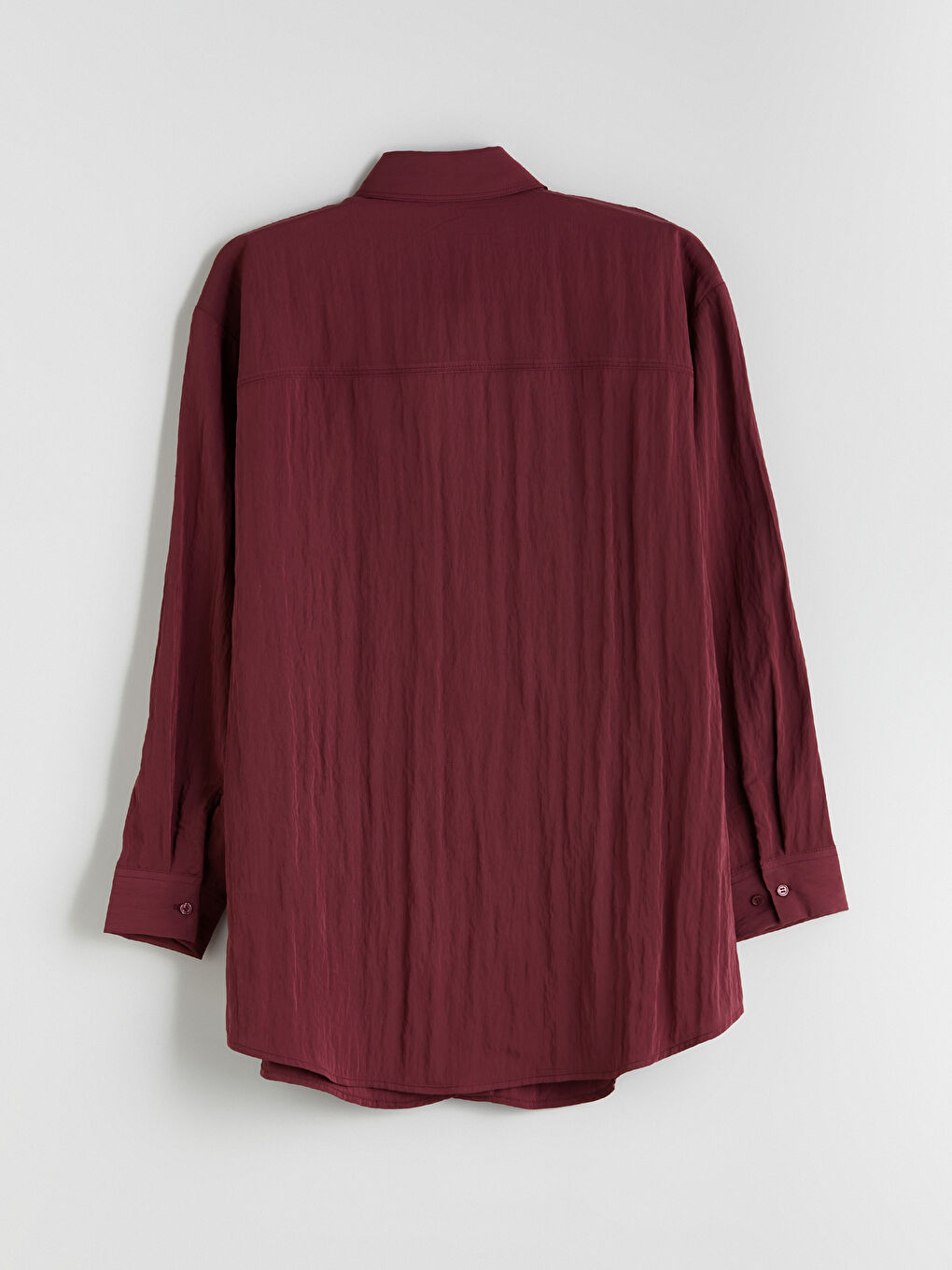 Textured Women's Shirt Tunic -S5OE37Z8-HMB