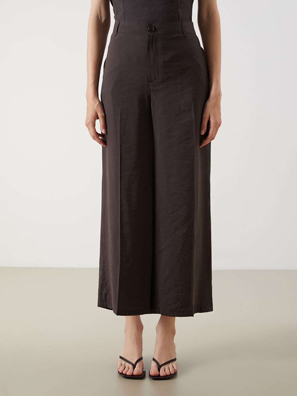 Woman BROWN Trousers -S5OE80Z8-RXD