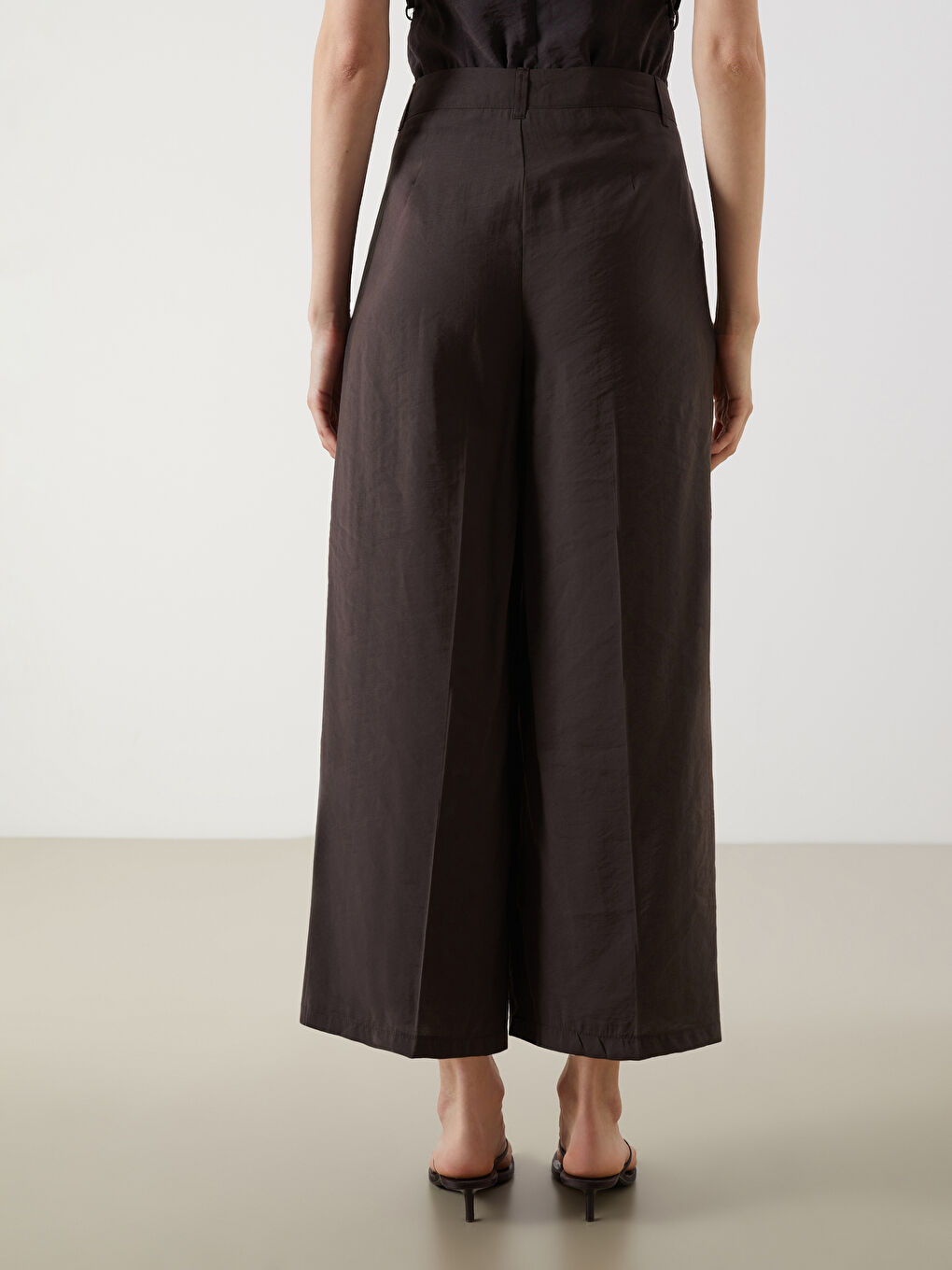Woman BROWN Trousers -S5OE80Z8-RXD