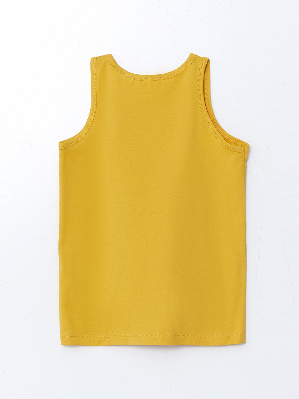 Yeşil Bisiklet Yaka Basic Erkek Çocuk Atlet 2'li-4