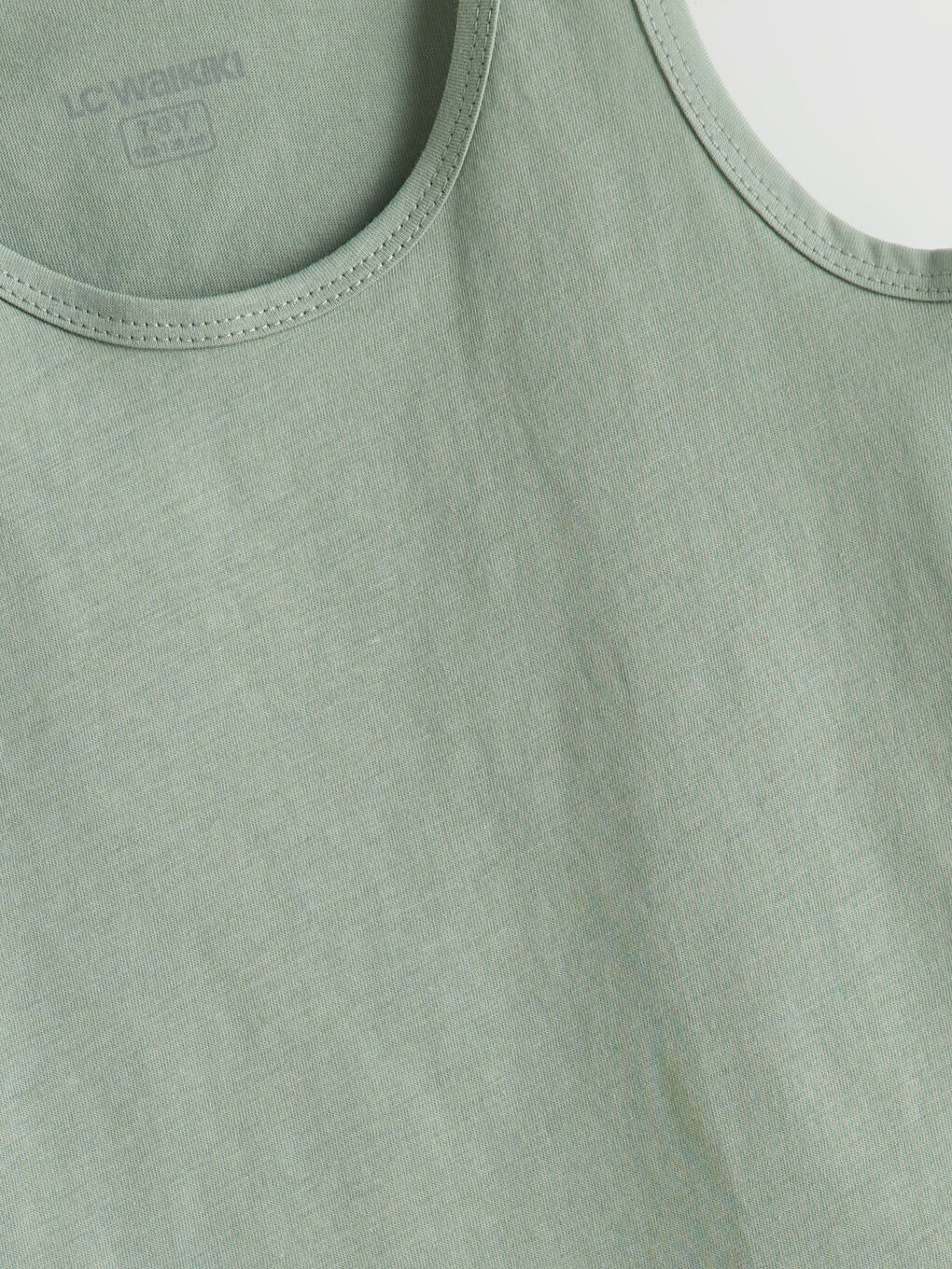 Yeşil Bisiklet Yaka Basic Erkek Çocuk Atlet 2'li-2