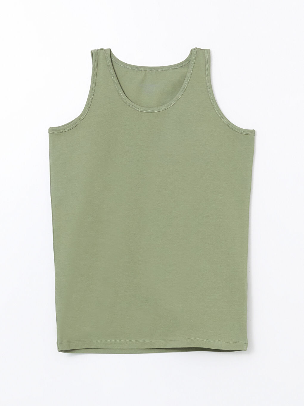 მრგვალი საყელო ბიჭებისთვის უმკლავო მაისური