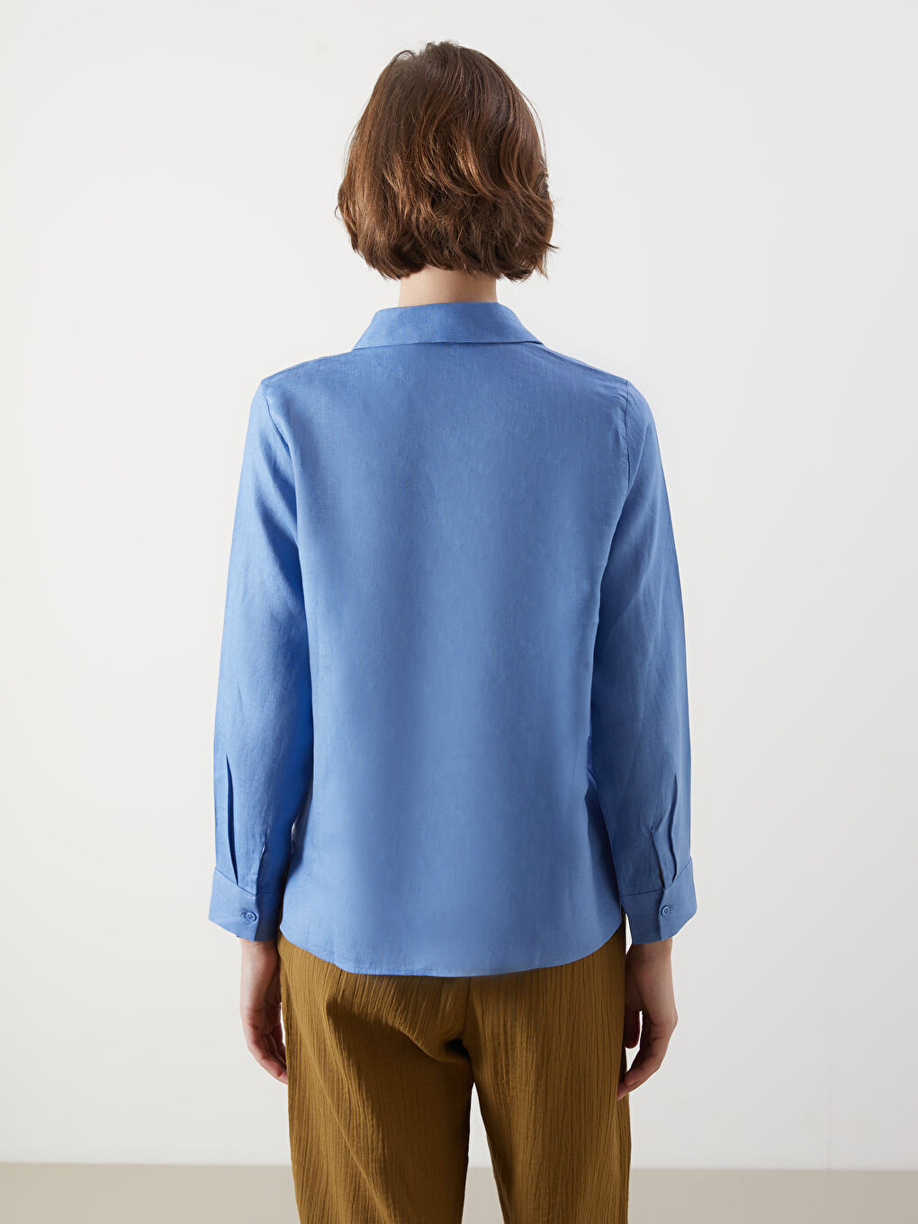 Woman BLUE Shirt -S5OF02Z8-H1J
