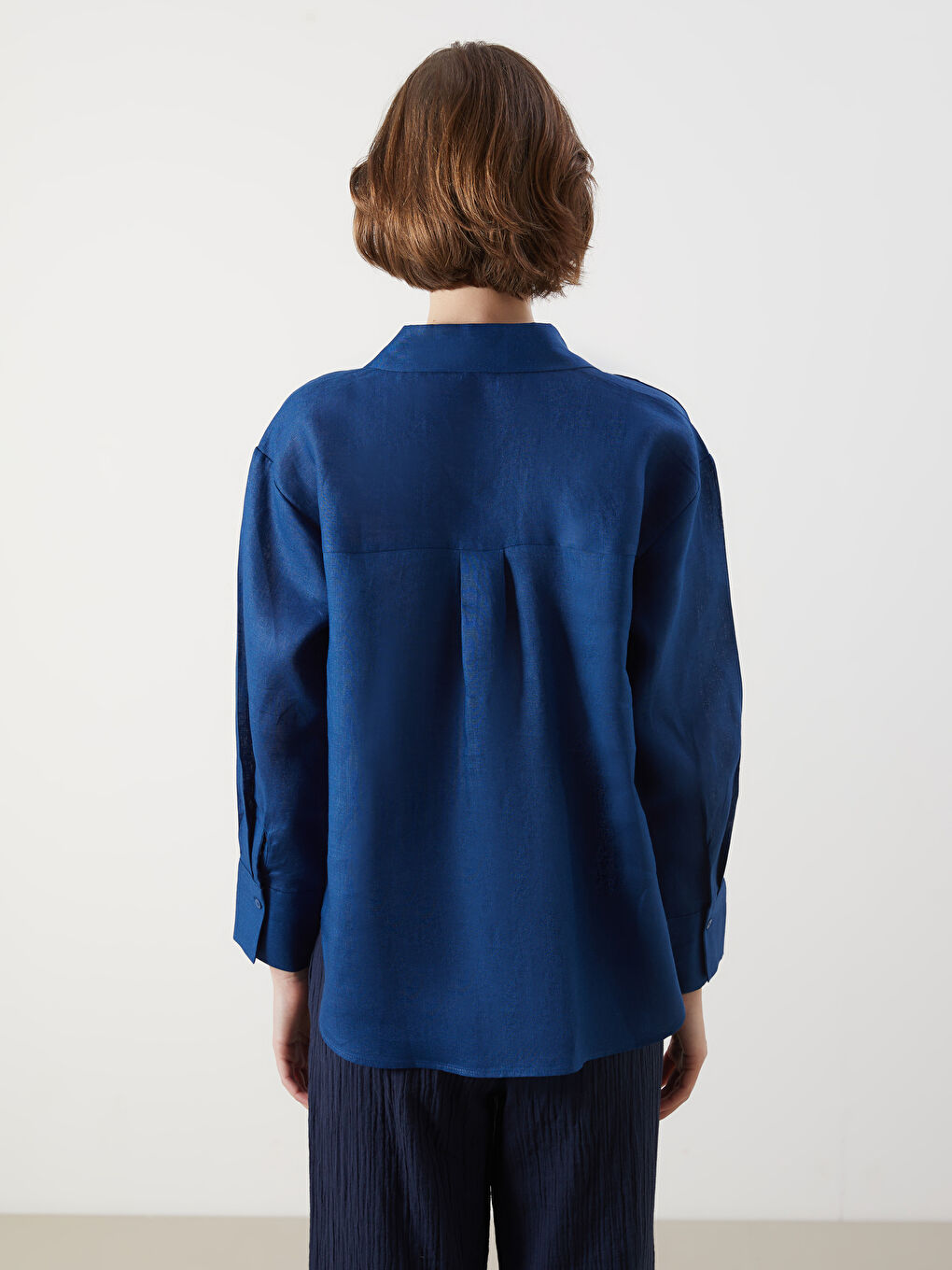 Woman NAVY Shirt -S5OF16Z8-E1J