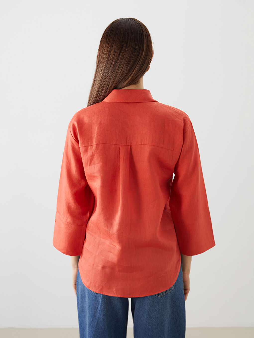 Woman ORANGE Shirt -S5OF42Z8-H4L