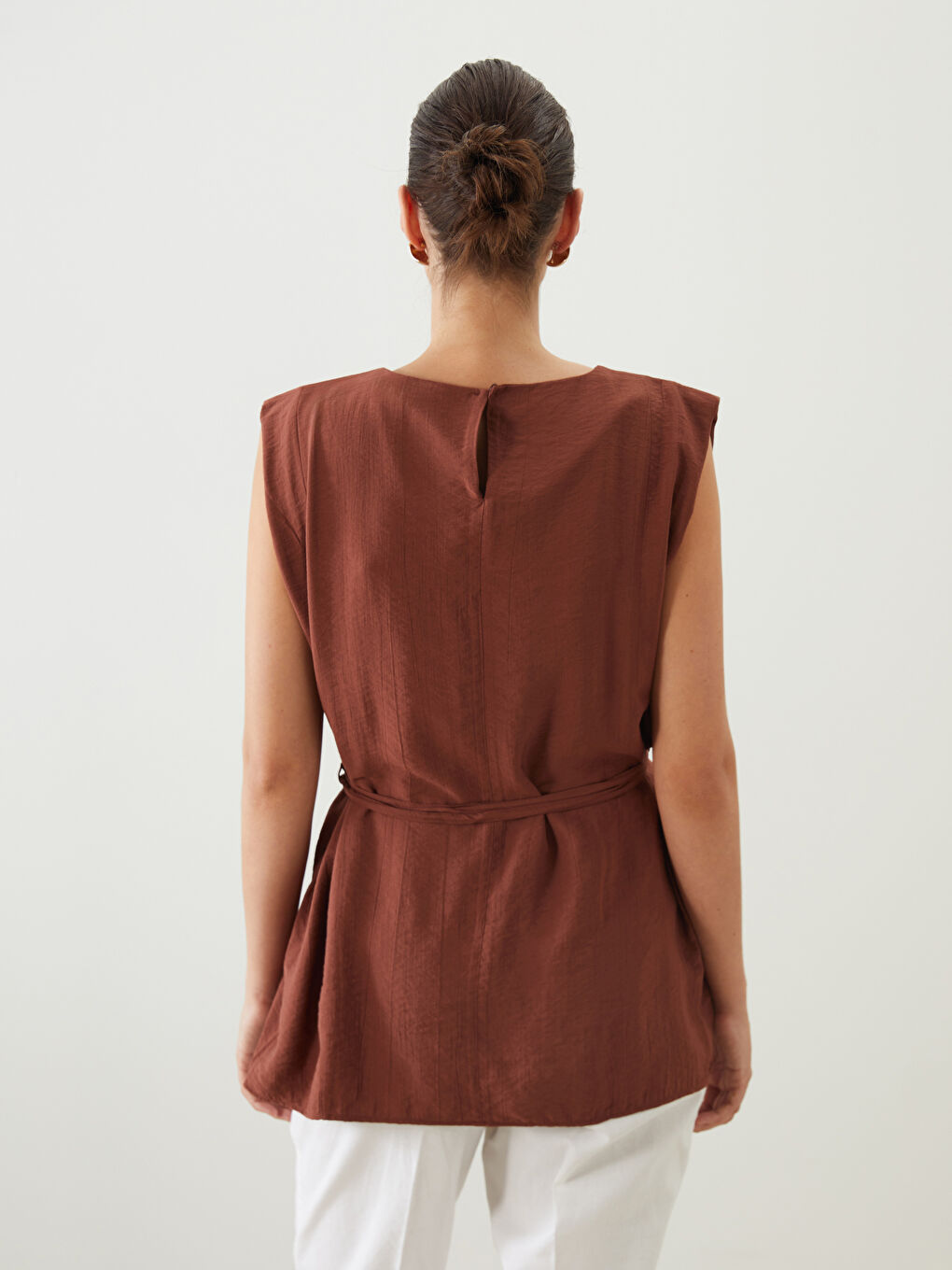 Woman BROWN Blouse -S5OF58Z8-HFD