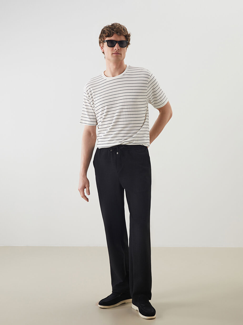 Standard Fit Men's Trousers -S5OF75Z8-CVL