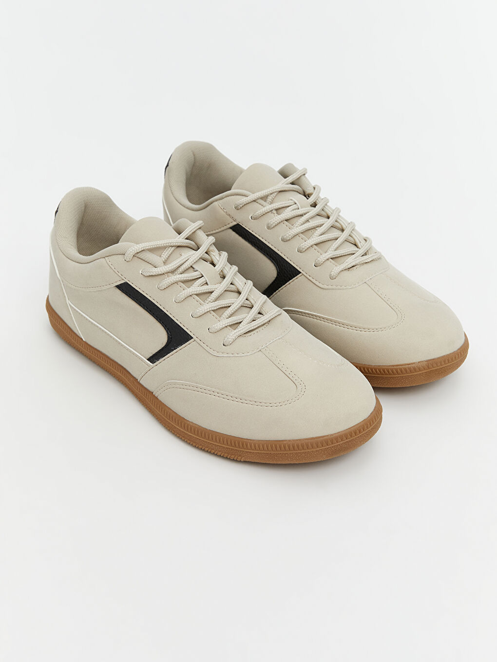 Kahverengi Süet Görünümlü Erkek Spor Ayakkabı