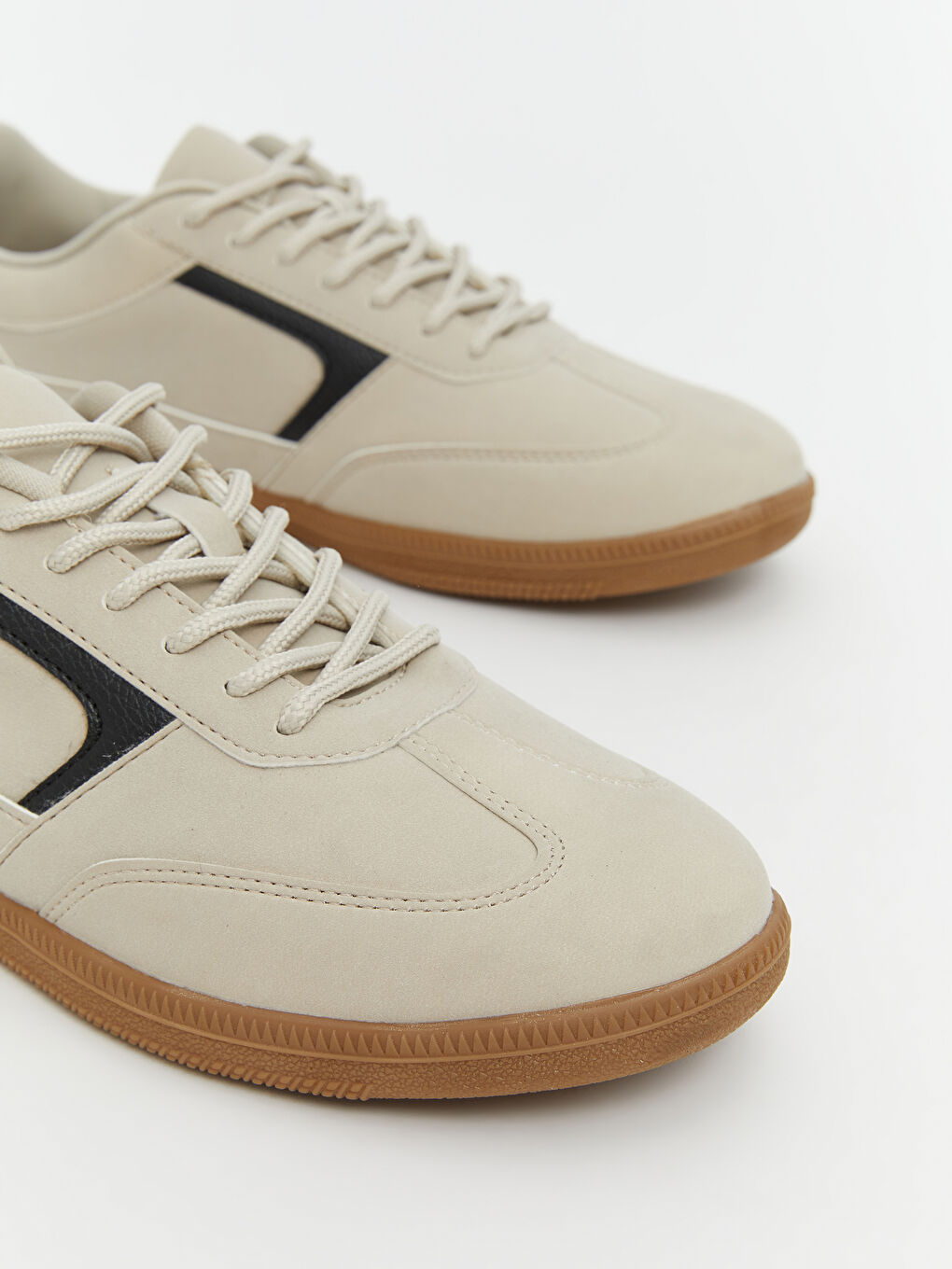 Kahverengi Süet Görünümlü Erkek Spor Ayakkabı-2