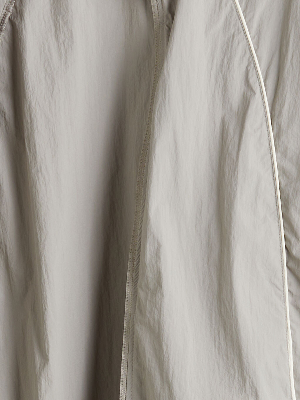 Kahverengi Dik Yaka Oversize Kadın Yağmurluk-6