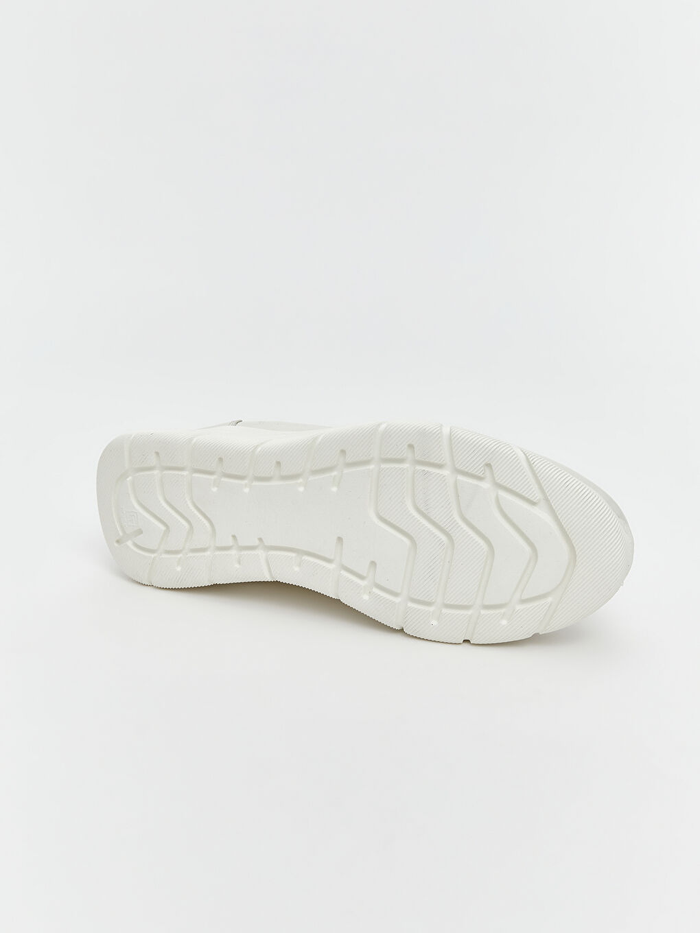 Bej Deri Görünümlü Erkek Spor Ayakkabı-3