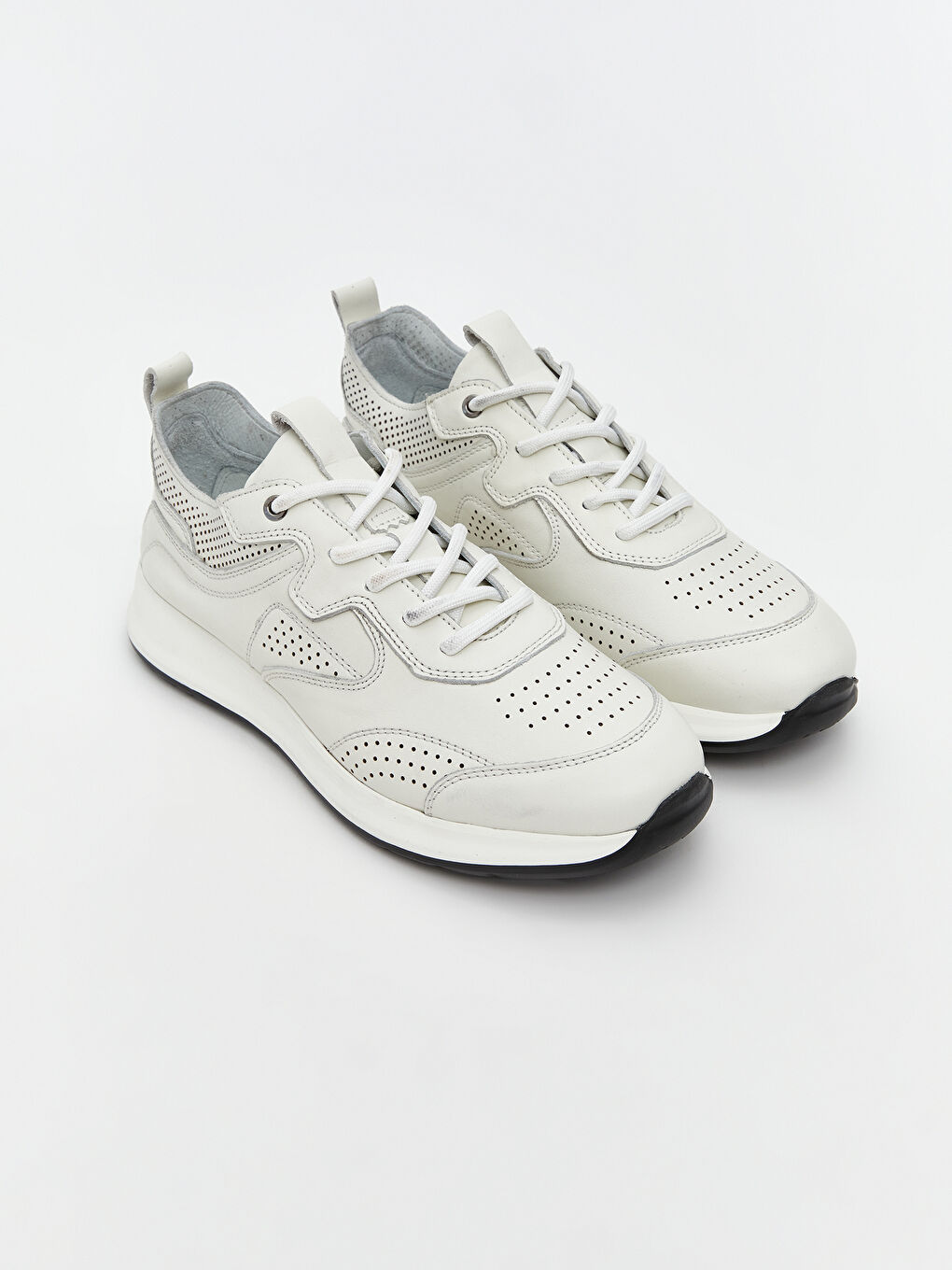 Bej File Detaylı Erkek Spor Ayakkabı