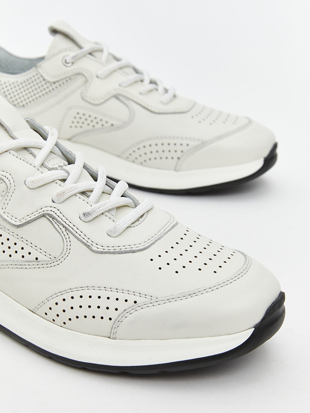 Bej File Detaylı Erkek Spor Ayakkabı-2