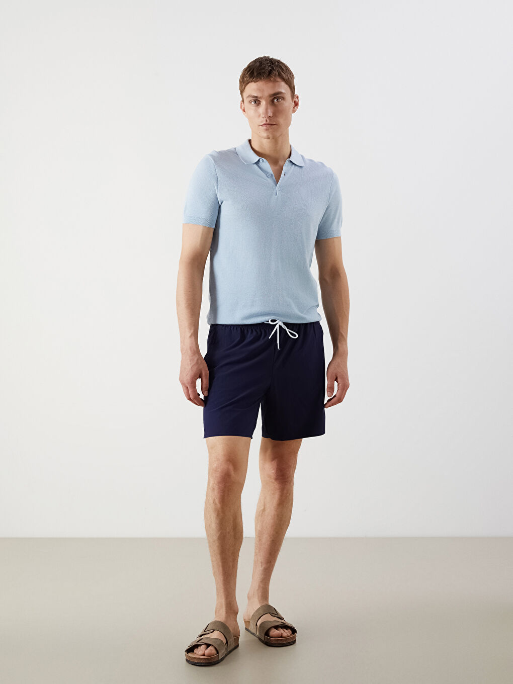 SOUTHBLUE Short Length Basic Men's Swimming Shorts -S5OG99Z8-RFD