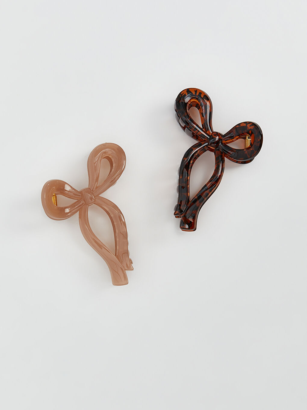 Karışık Fiyonk Figürlü Kadın Toka Seti 2'li