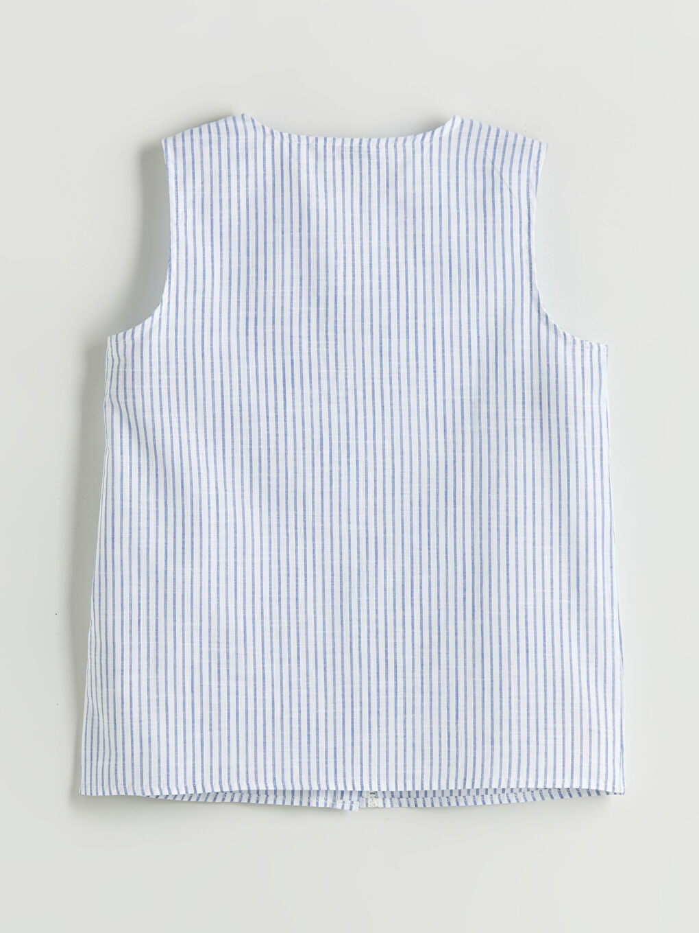 LCWAIKIKI Classic Notch Neck Striped Blouse -S5OH45Z8-LFC