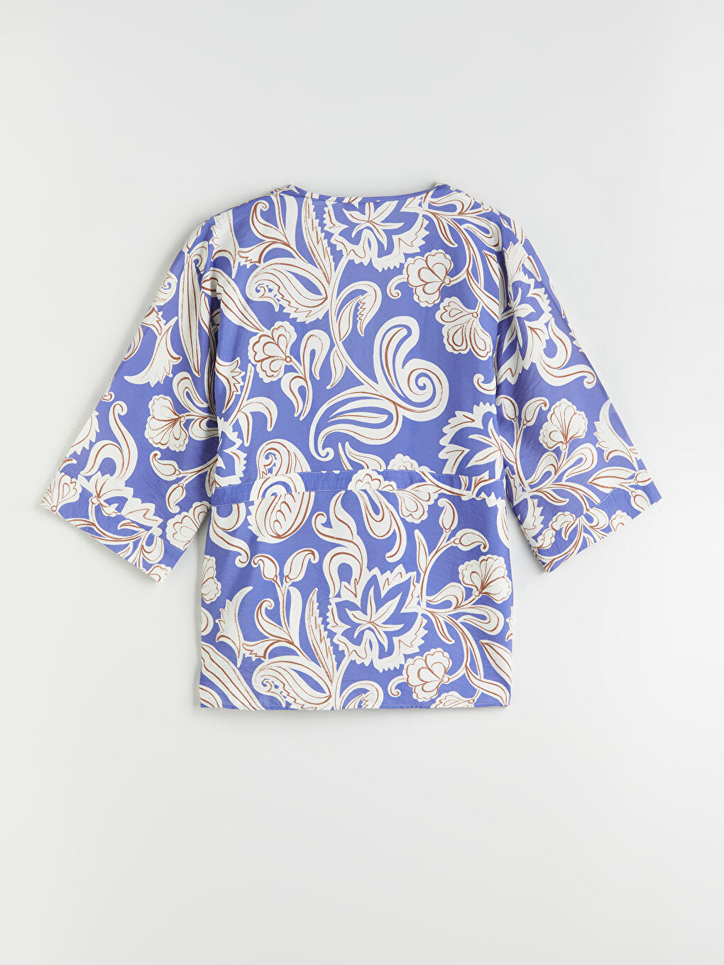 LCWAIKIKI Classic Shawl Collar Patterned Women's Kimono -S5OH63Z8-LTM