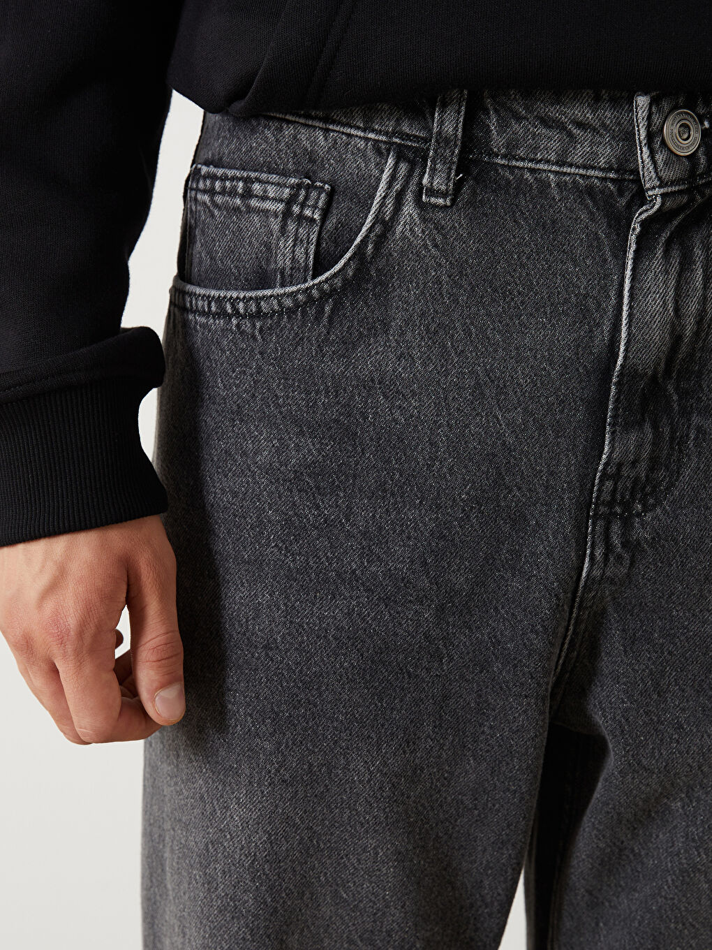 Джинси для чоловіків з мішкуватим кроєм-4