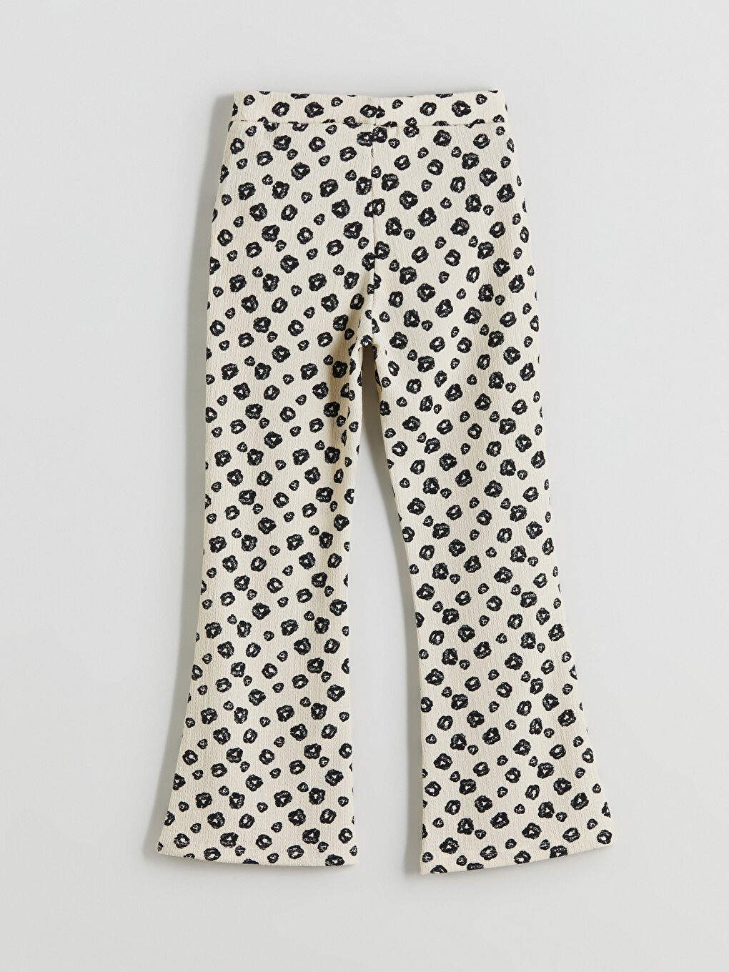 Girls' Leopard Print Leggings with Elasticated Waist -S5OH92Z4-LQJ
