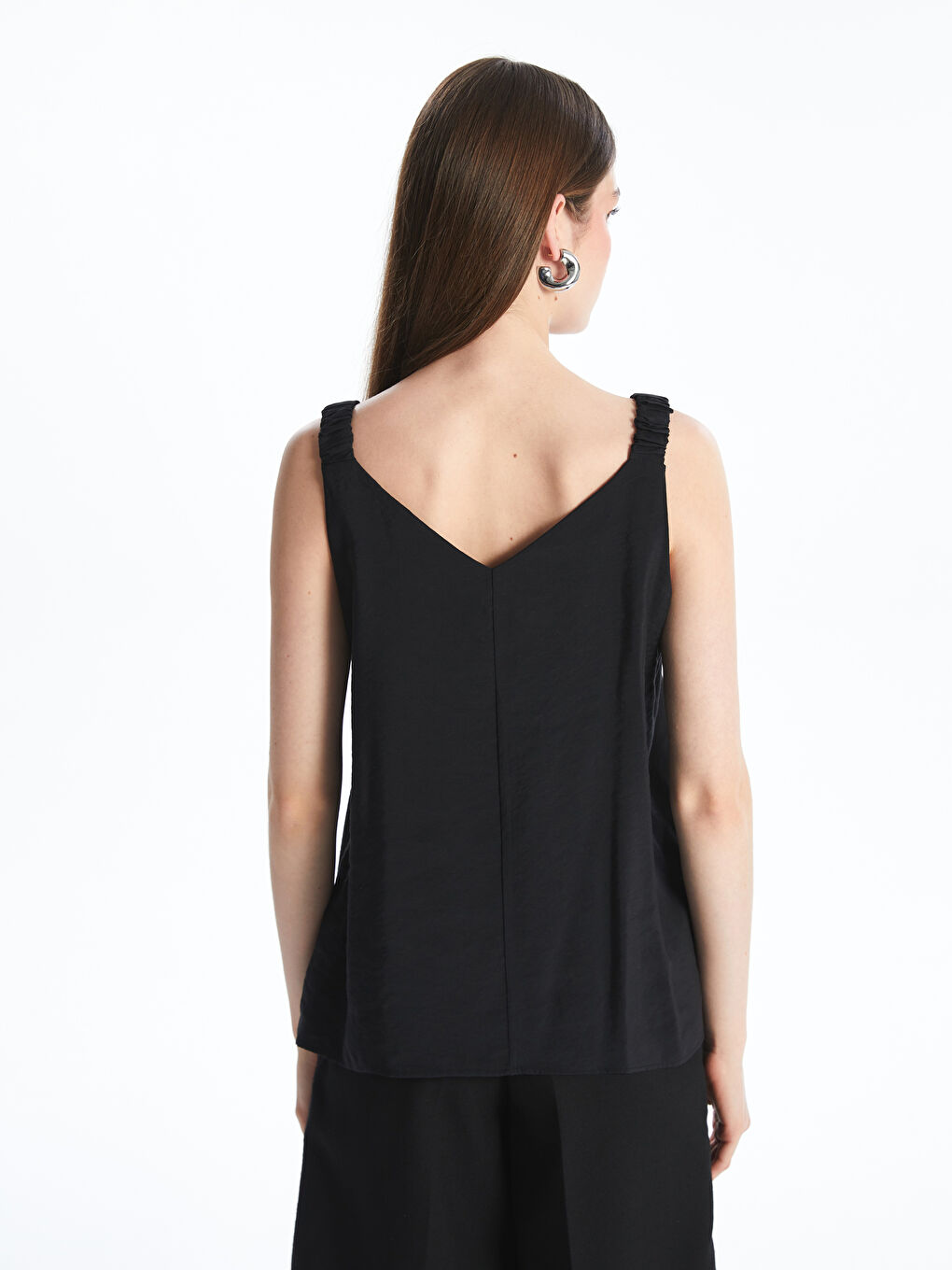 LCWAIKIKI Classic Frau SCHWARZ Bluse -S5OI06Z8-CVL