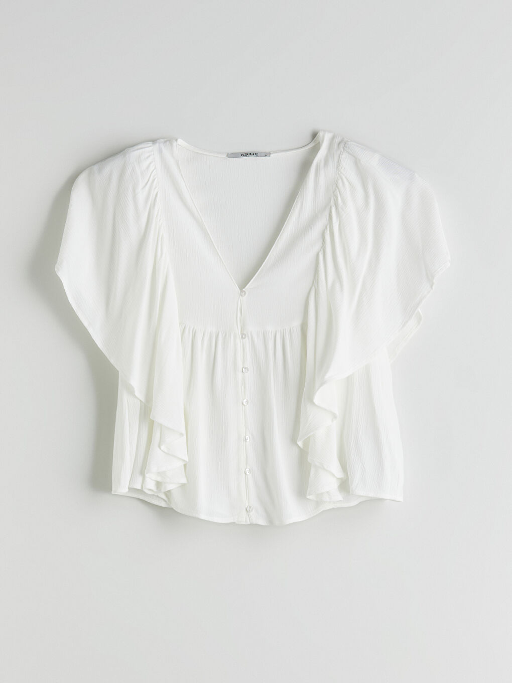 XSIDE Woman WHITE Blouse -S5OI07Z8-Q6K