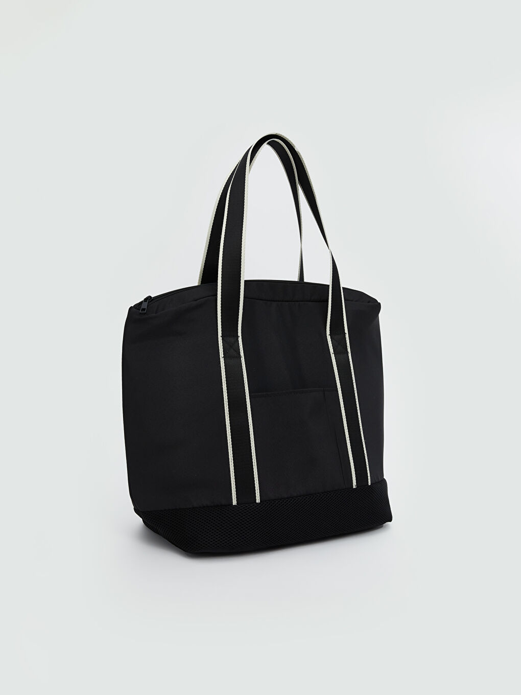 LCW ACCESSORIES Siyah Fermuarlı Kadın Kol Çantası