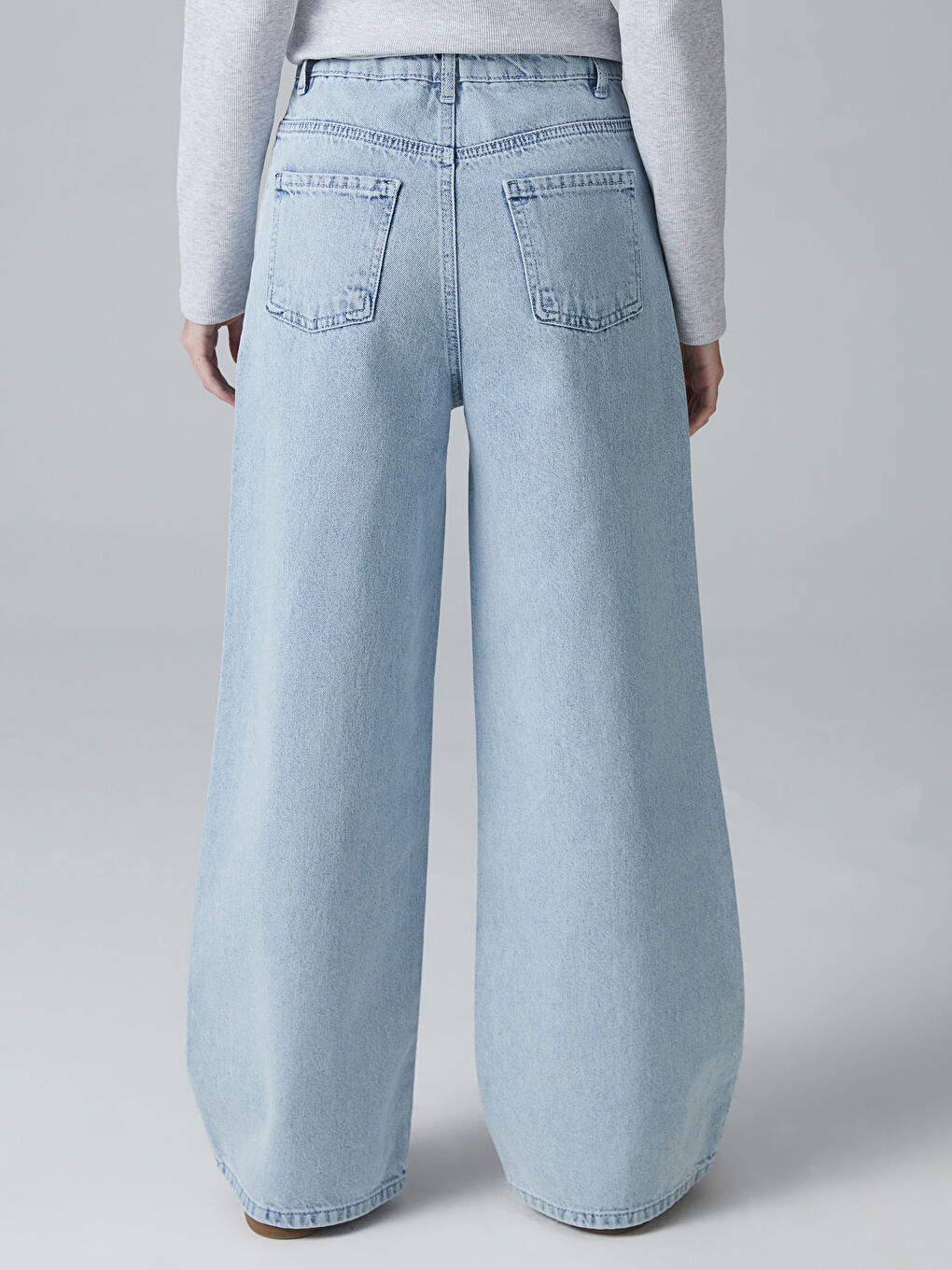 Ripped Detail Teenage Girls' Jeans -S5OI55Z4-V2T