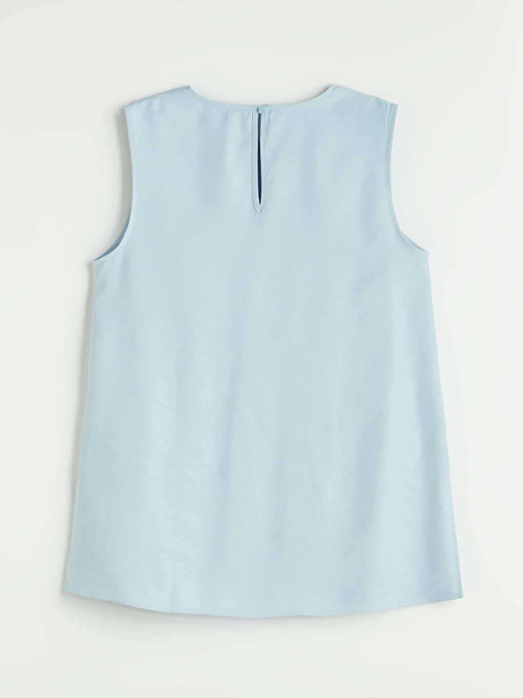 Mavi Bisiklet Yaka Modal Karışımlı Bluz-5