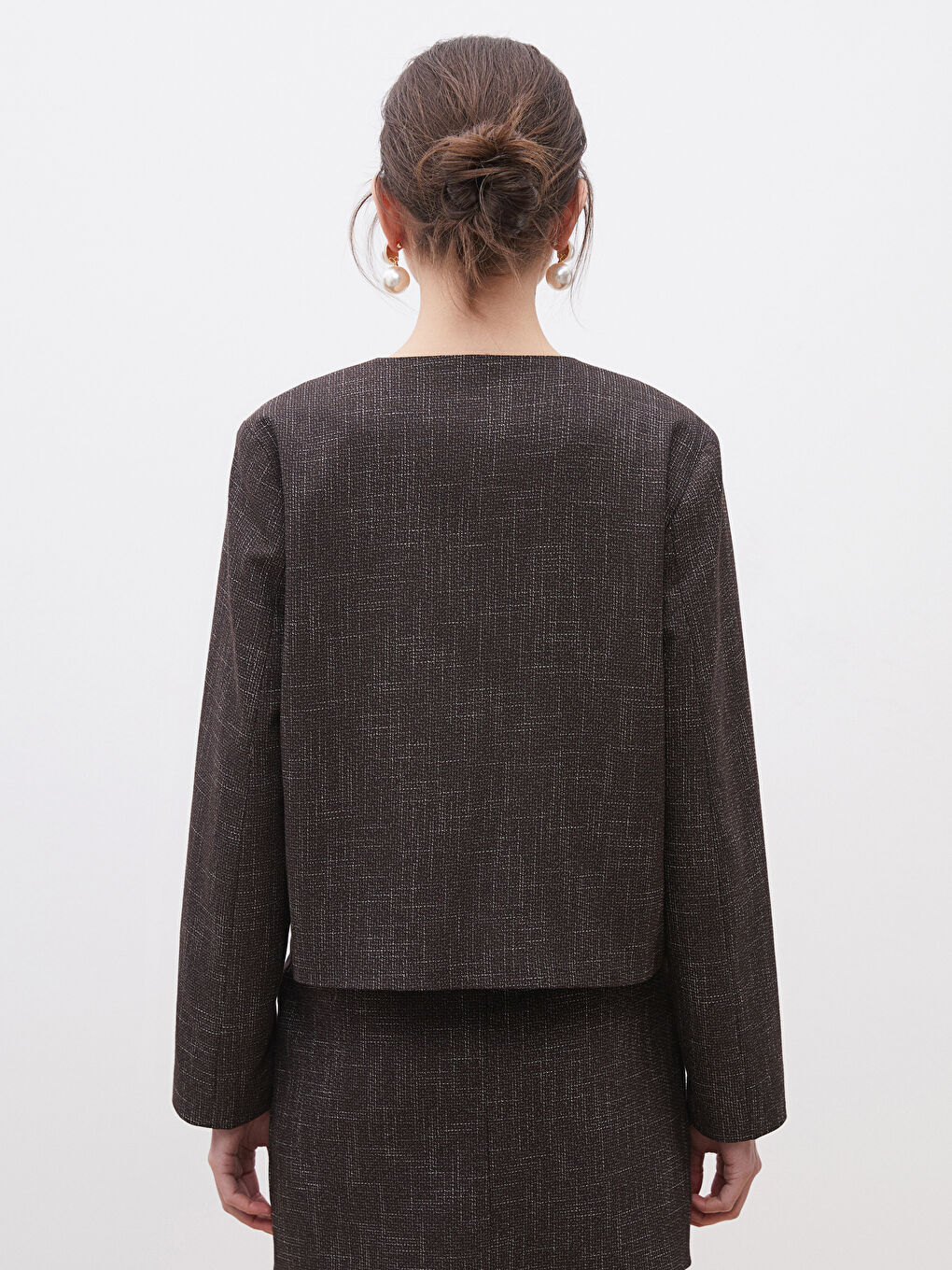 Woman BROWN Jacket -S5OI82Z8-LEW