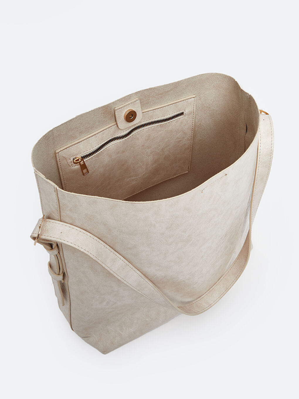 Faux Leather Women’s Shoulder Bag -S5OI91Z8-CR8