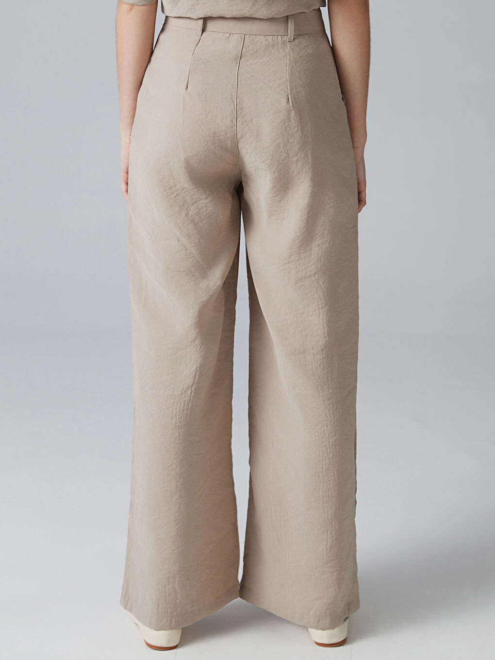 LCW Kids Bej Wideleg Kız Çocuk Pantolon - 3