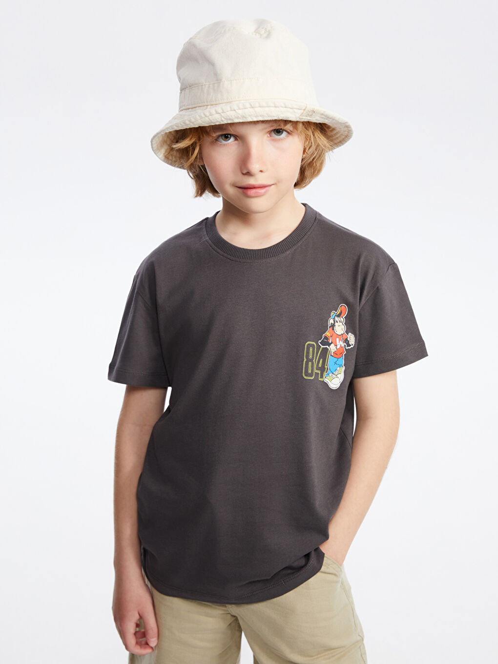 Legendary Monkey Printed Boys' T-Shirt -S5OJ27Z1-R34