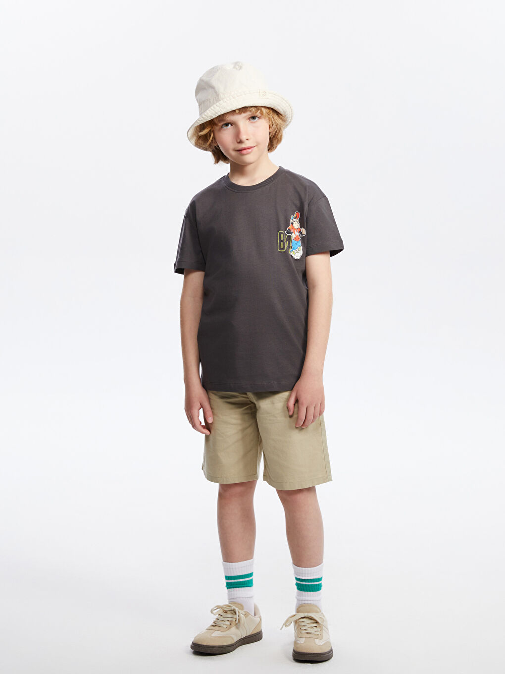 Legendary Monkey Printed Boys' T-Shirt -S5OJ27Z1-R34