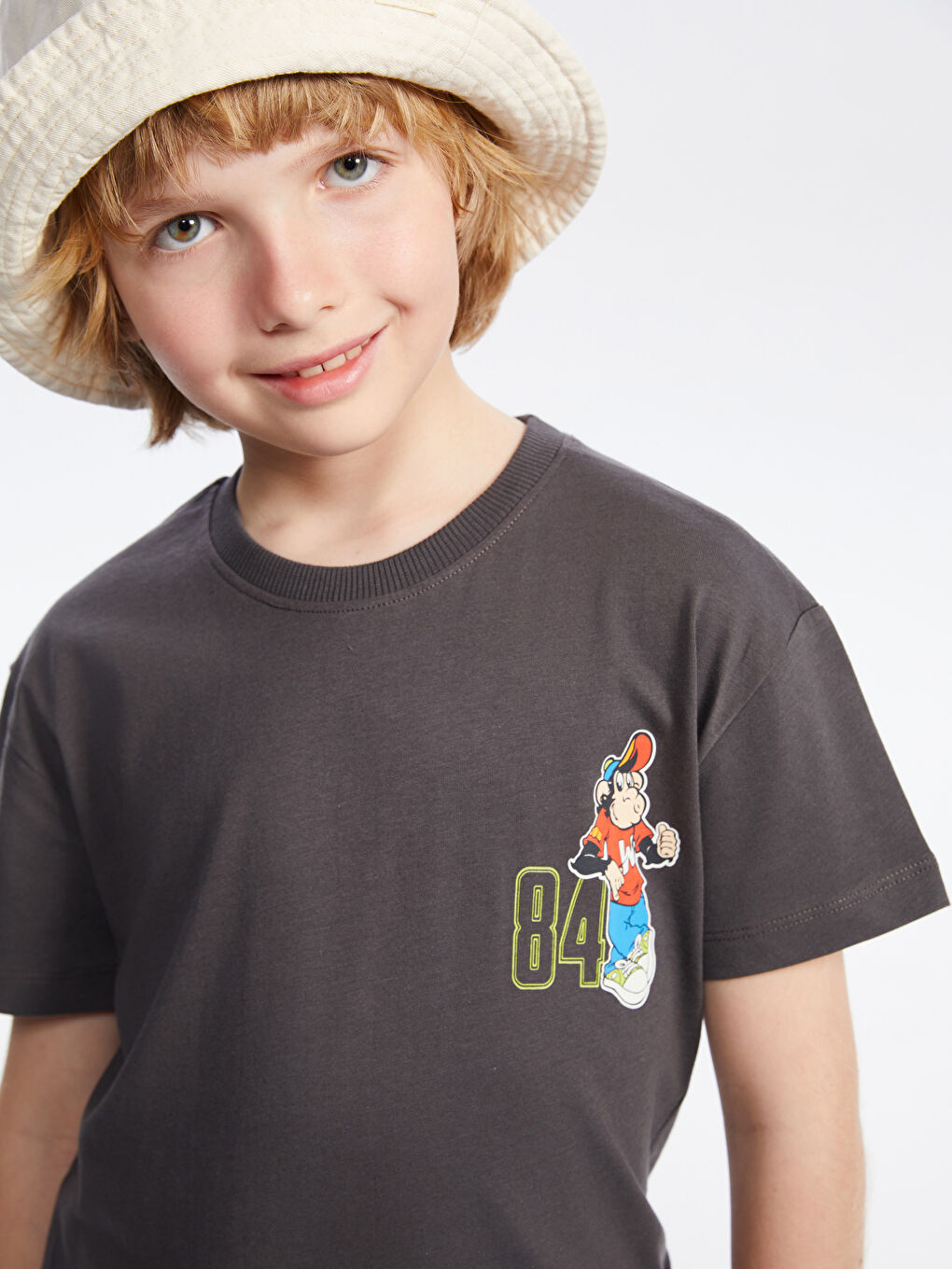 Legendary Monkey Printed Boys' T-Shirt -S5OJ27Z1-R34
