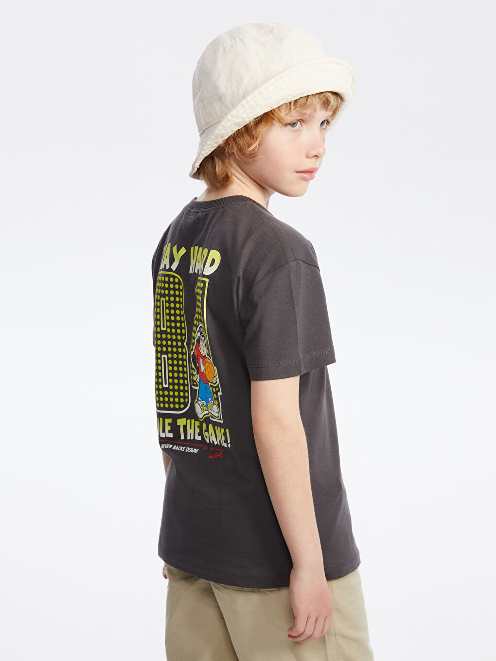 Legendary Monkey Printed Boys' T-Shirt -S5OJ27Z1-R34
