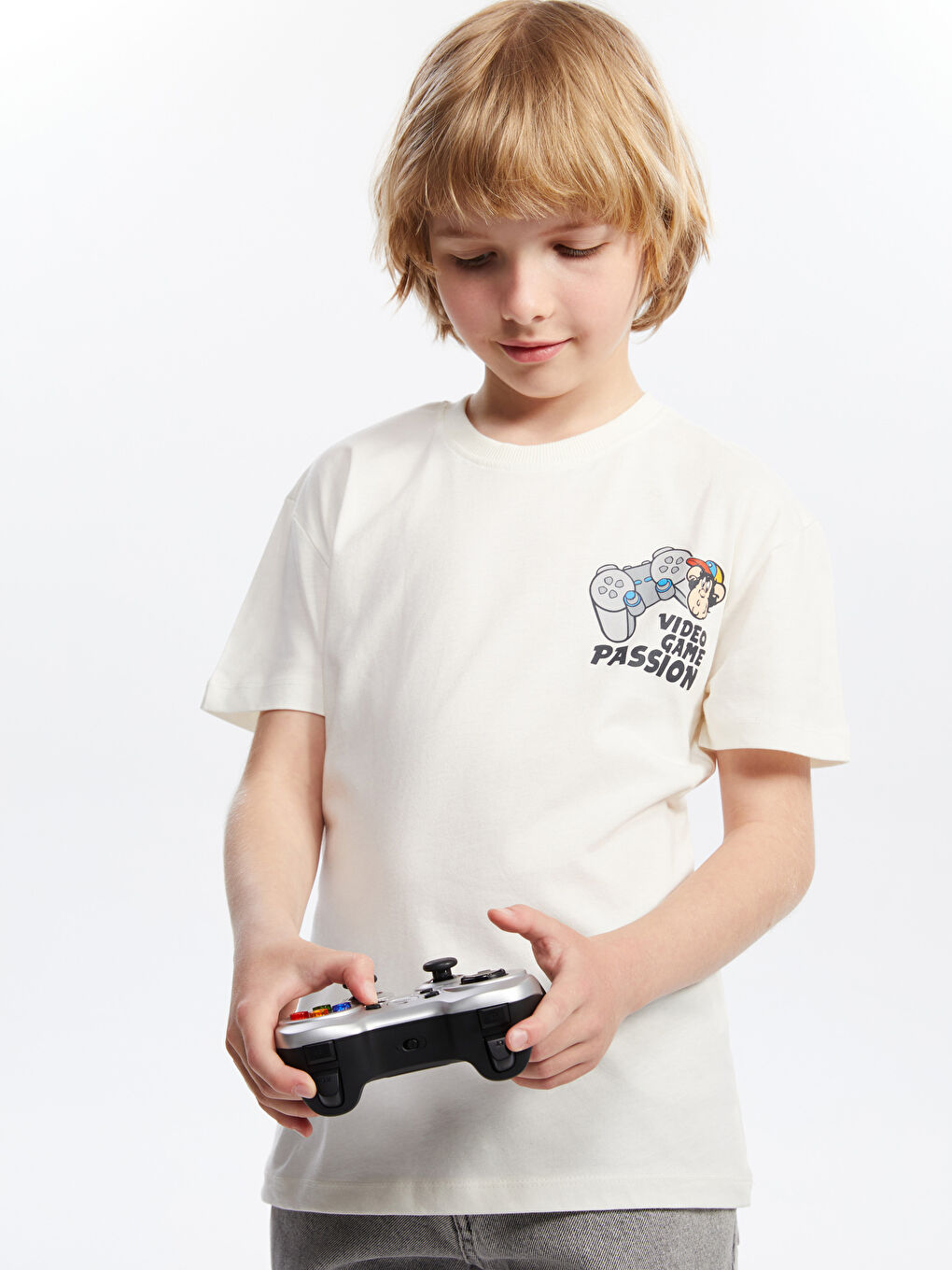 Legendary Monkey Printed Boys' T-Shirt -S5OJ29Z1-FDJ