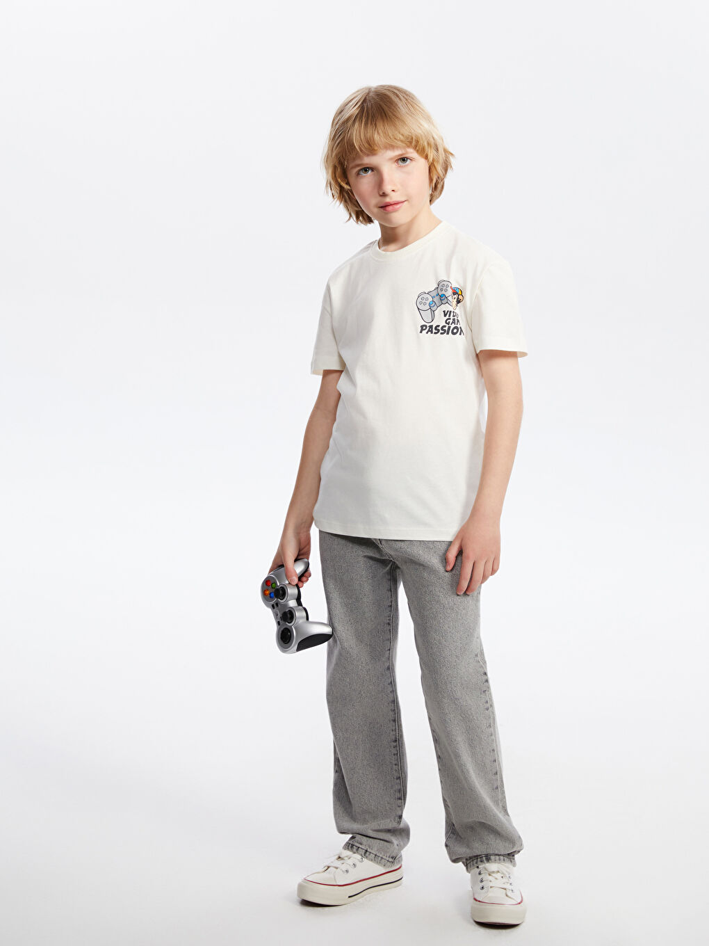 Legendary Monkey Printed Boys' T-Shirt -S5OJ29Z1-FDJ