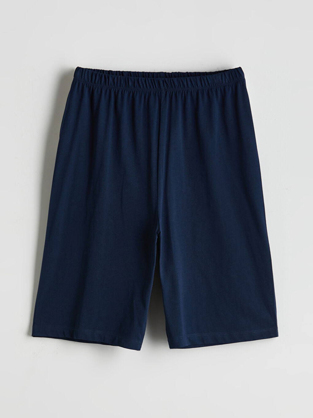 Lacivert Beli Lastikli Erkek Çocuk Pijama Şort