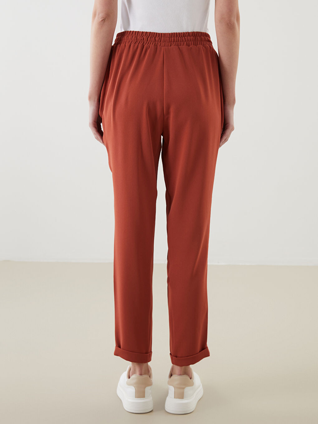 Elastic Waist Women'S Pants -S5OJ97Z8-H2C