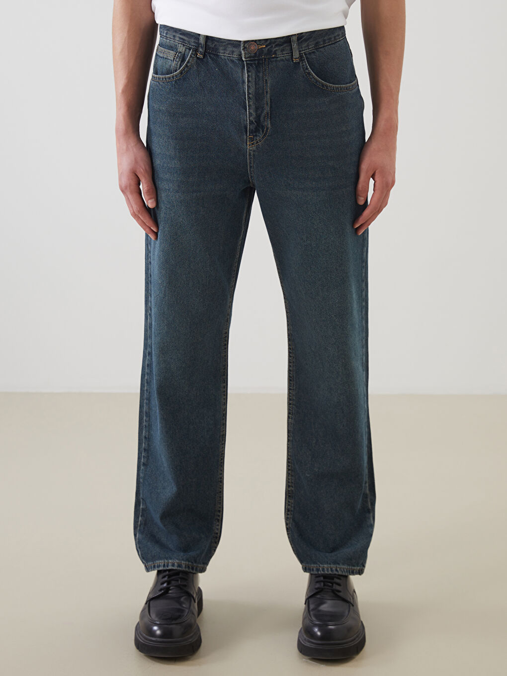 Loose Fit Men's Jeans -S5OK09Z8-333