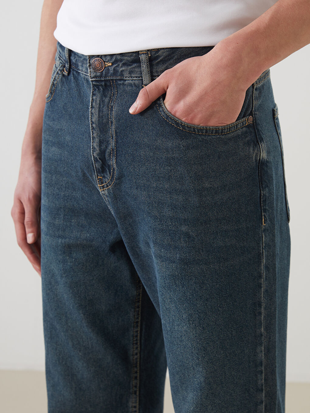 Loose Fit Men's Jeans -S5OK09Z8-333