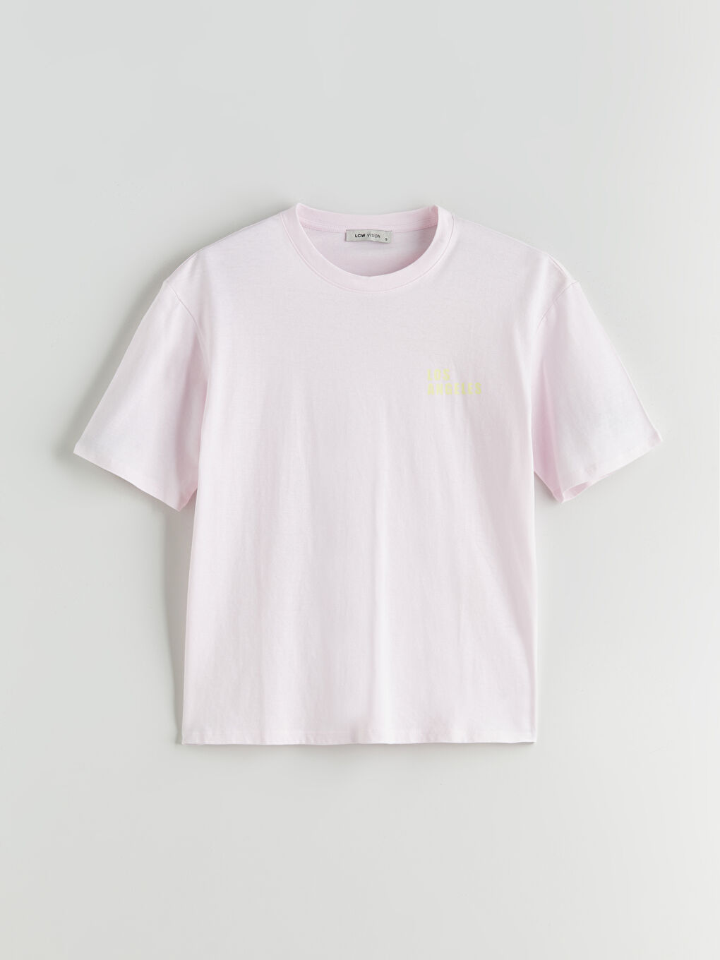 LCW Vision Los Angeles Printed Oversize Women's T-Shirt -S5OK28Z8-FEE