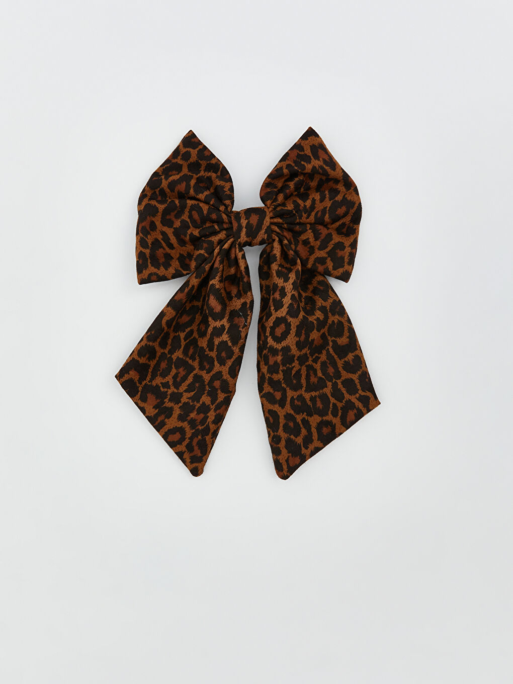 LCW ACCESSORIES Karişik Leopar Desenli Fiyonk Detaylı Kadın Toka